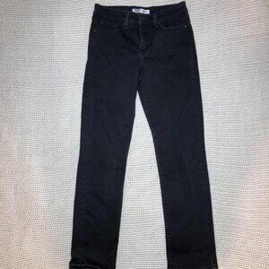 Levi’s Gold Signature Women’s Jeans Black Size 6M Straight Leg Mid Rise Western